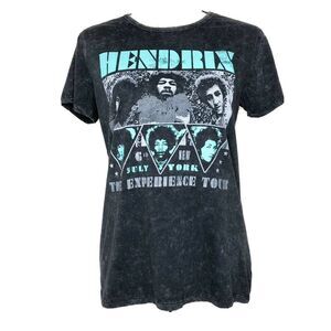 Jimi Hendrix 'Graphic The Experience Tour' Tee T- Shirt Karl Ferris